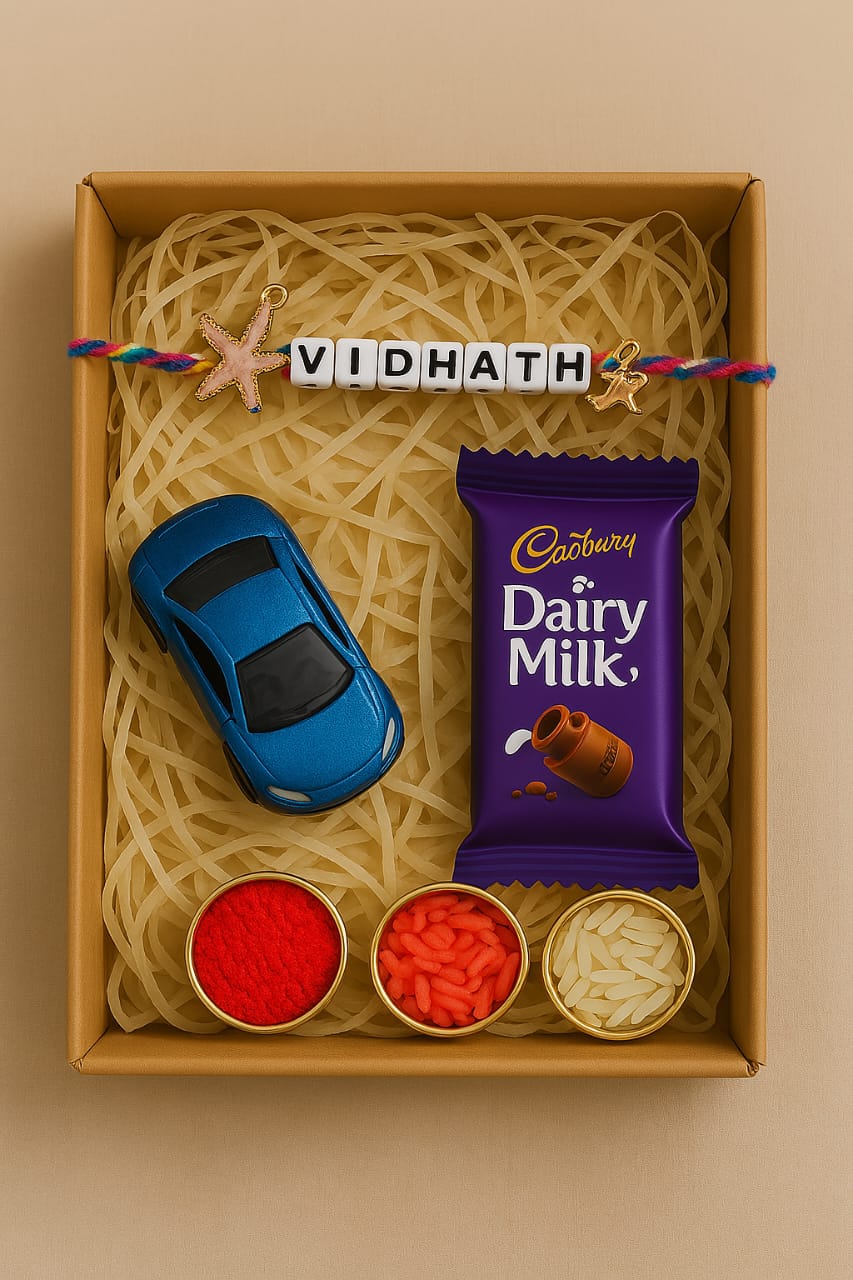 Personalized Rakhi Hamper for Kids