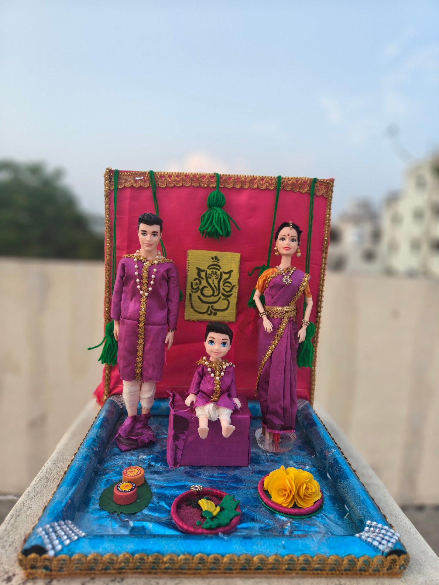 Pelli Koduku Miniature Decor – Celebrating Sacred Beginnings
