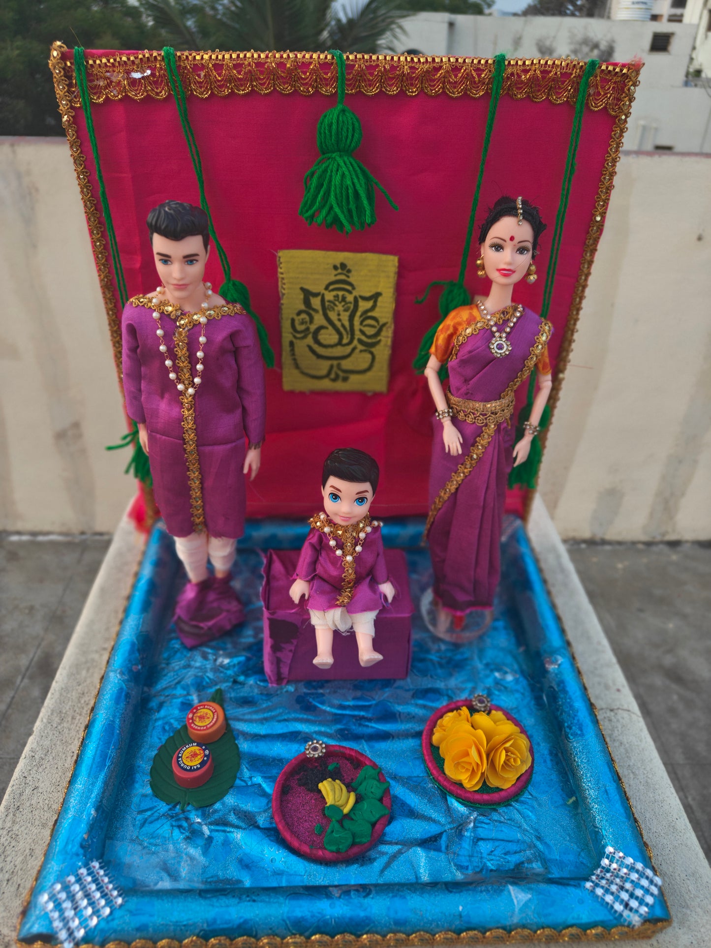 Pelli Koduku Miniature Decor – Celebrating Sacred Beginnings