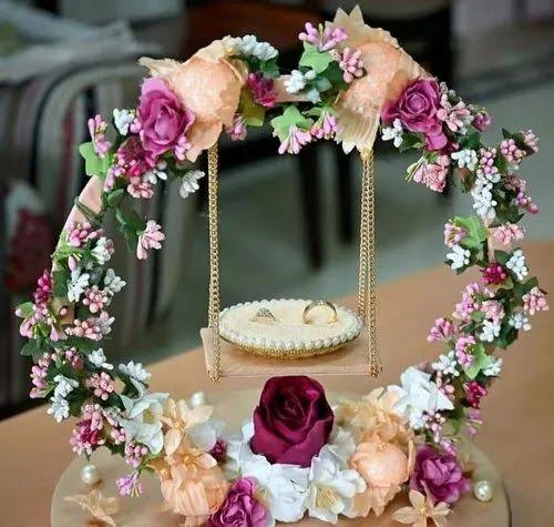 Swing-Inspired Floral Ring Platter