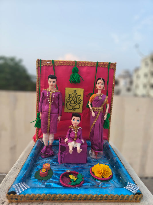 Pelli Koduku Miniature Decor – Celebrating Sacred Beginnings