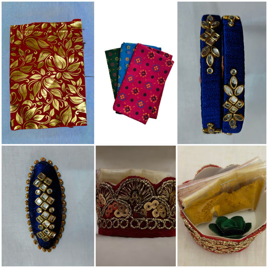 Traditional Potli Gift Set – Royal Kundan Edition